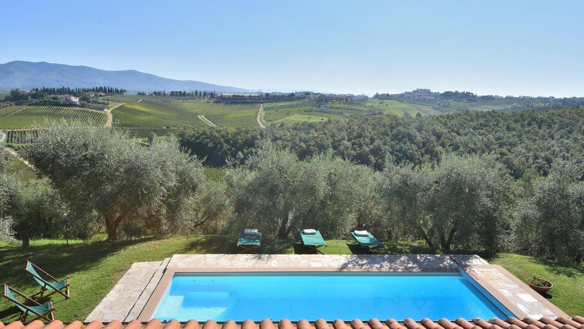 Villa Montalbano 12 Cerreto Guidi Esterno foto