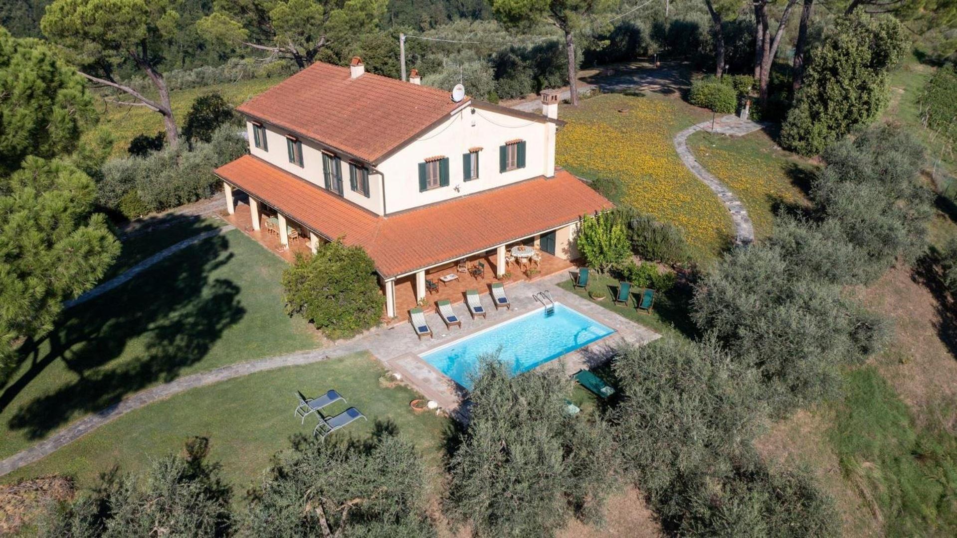 Villa Montalbano 12 Cerreto Guidi Esterno foto